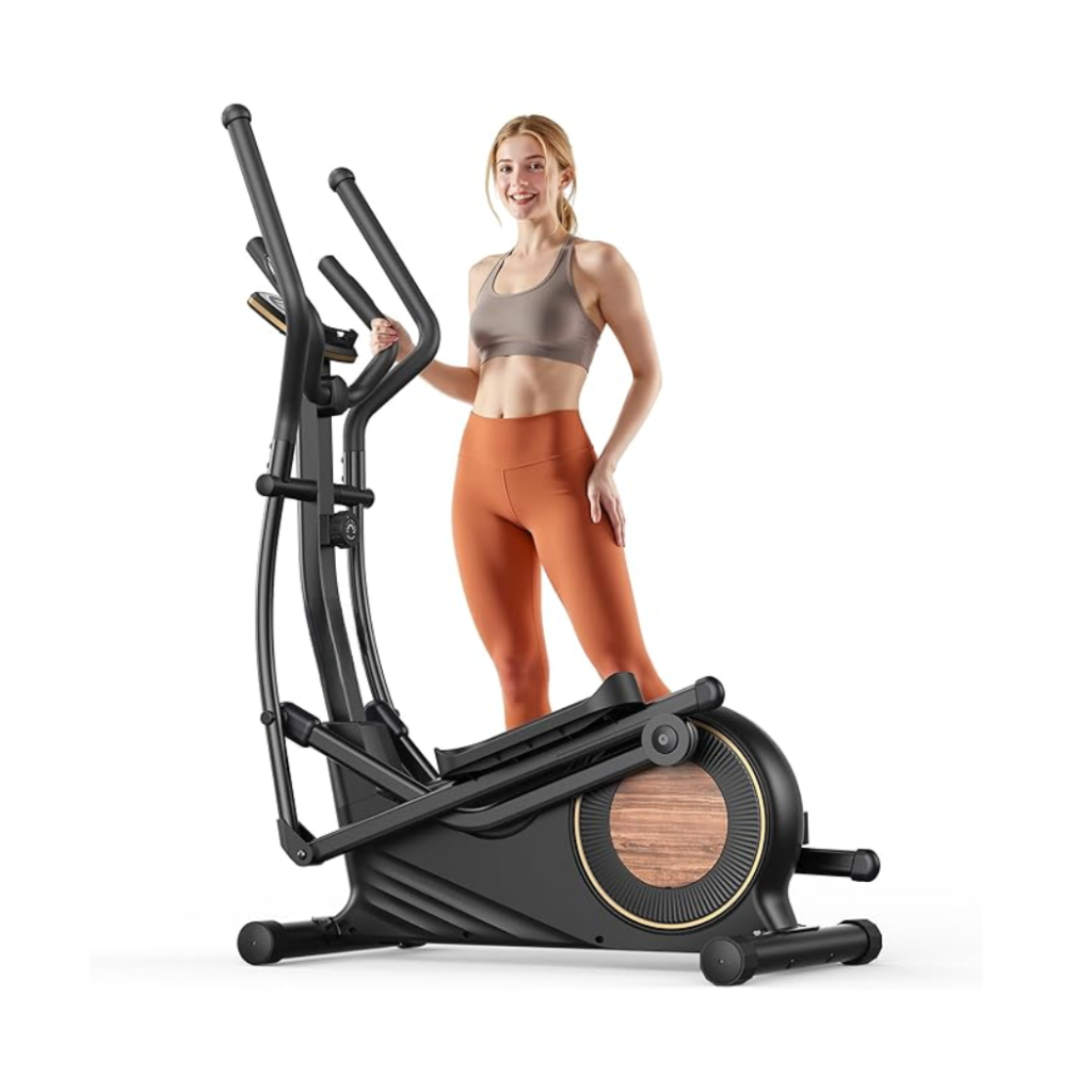 Elliptical Exercise Machine with 15.5/18/19IN Long Stride